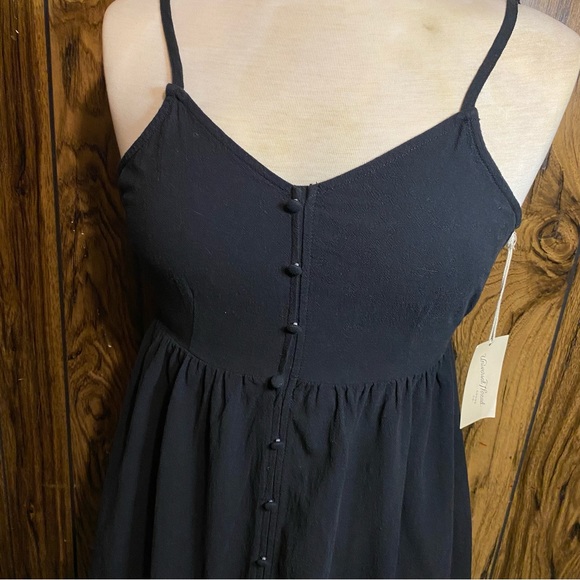 Universal Thread Black Sleeveless Tie-Back A-Line Dress - Picture 2 of 9